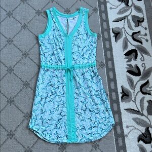 Marmot Teal Remy Double Skyrise Sleeveless Dress